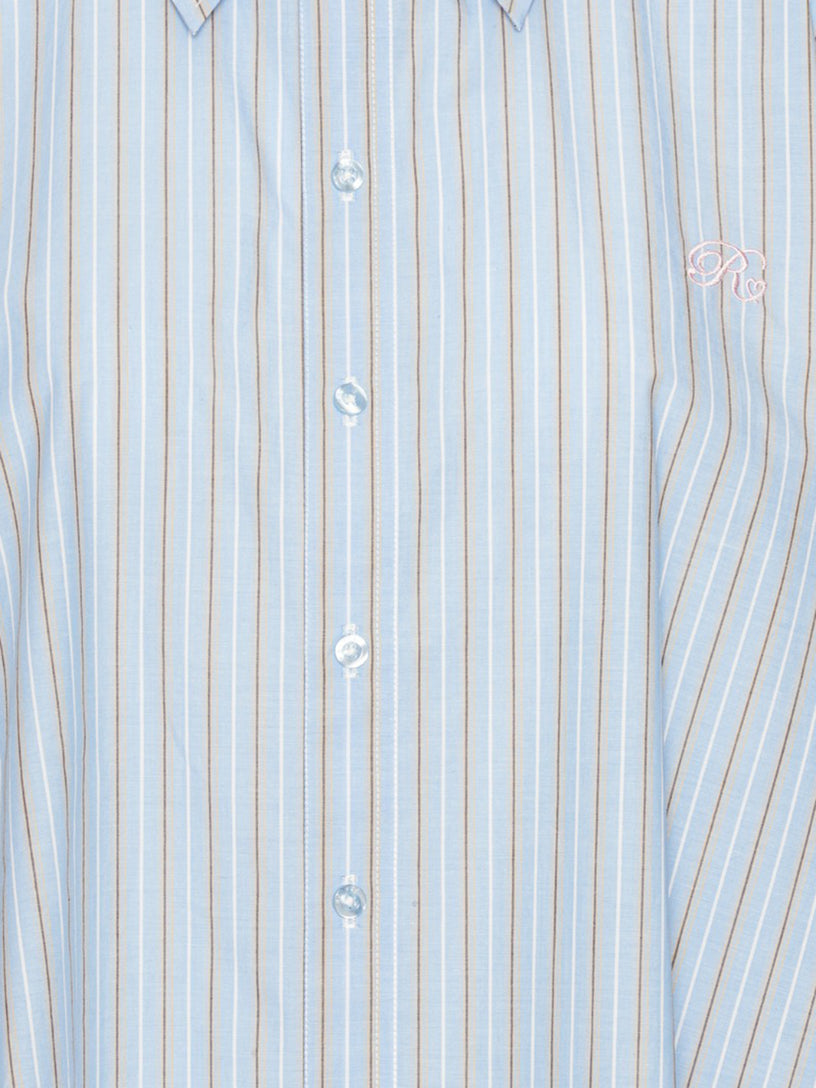 Striped buttoned shirt