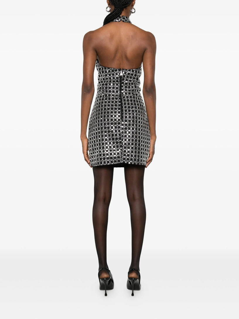 Beaded Halterneck Dress