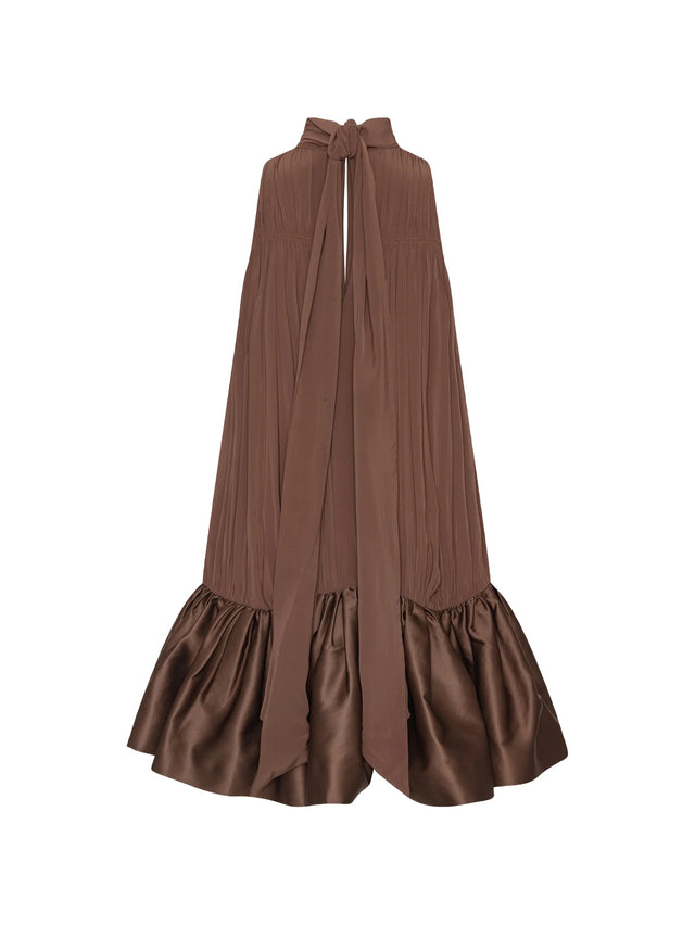 Ruffled mini dress