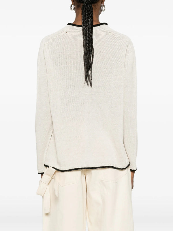Smmattore linen sweater