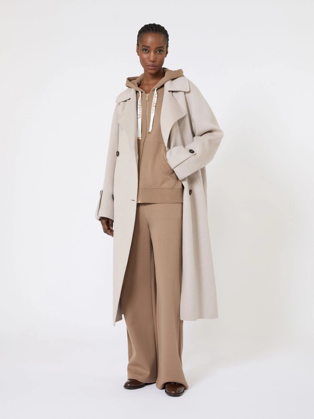 SMMBALI Wide-fit jersey trousers