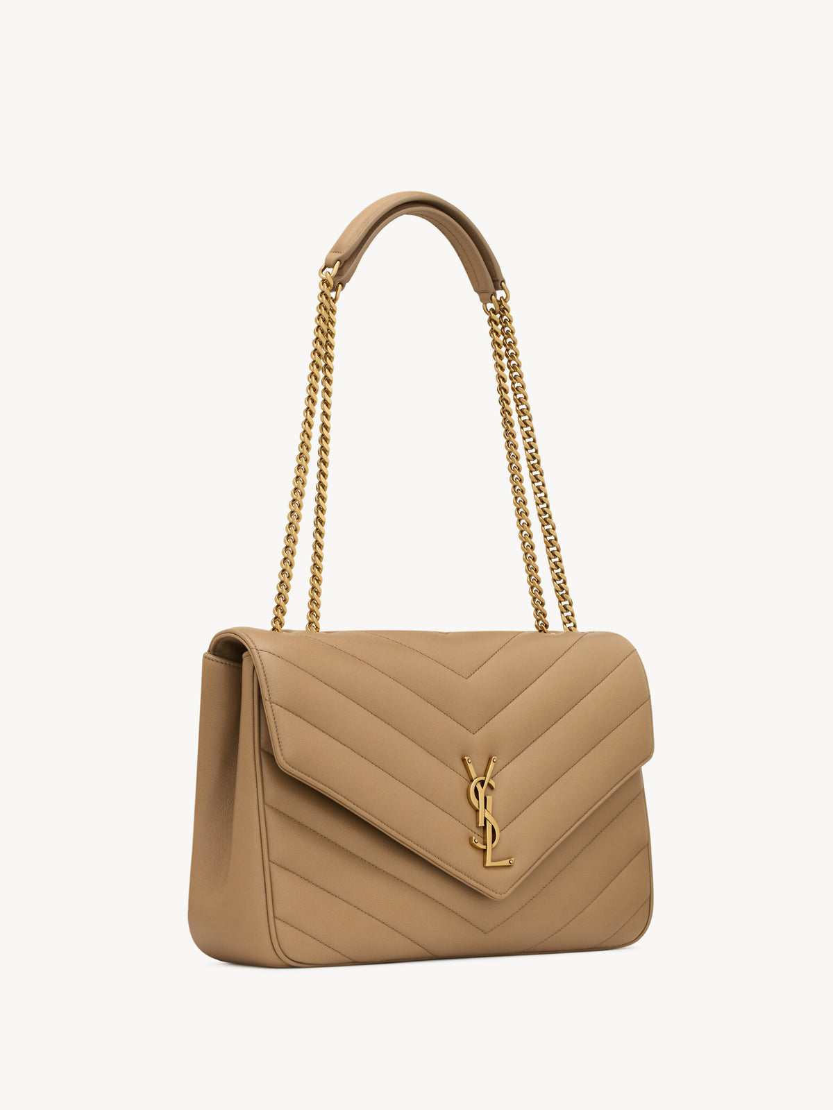Loulou large in quilted leather