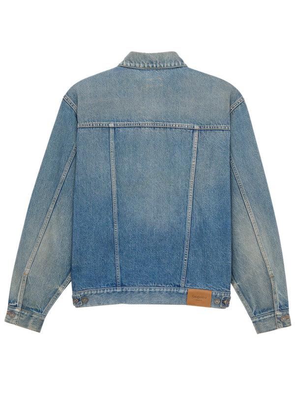 Giacca trucker in denim