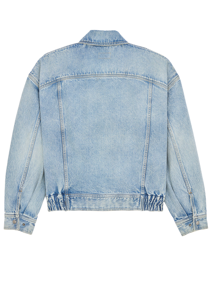 Oversized jean jacket