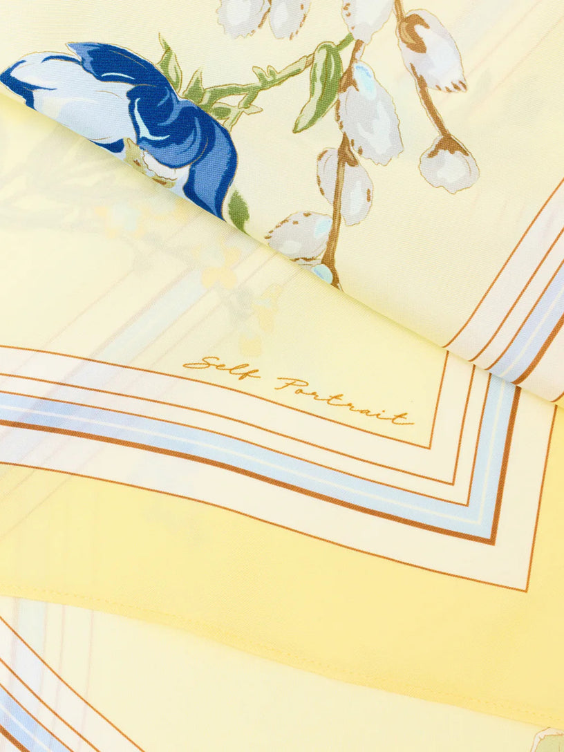 Floral Cotton Midi Dress