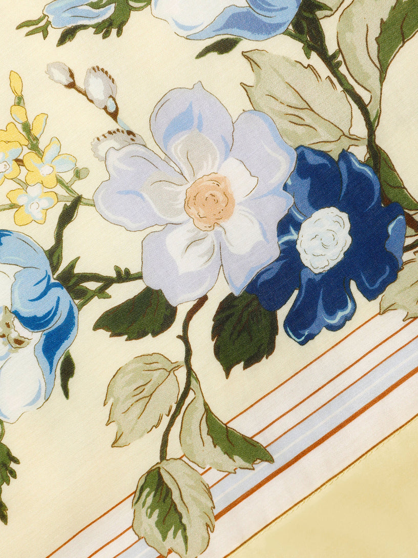 Floral Organza Trousers