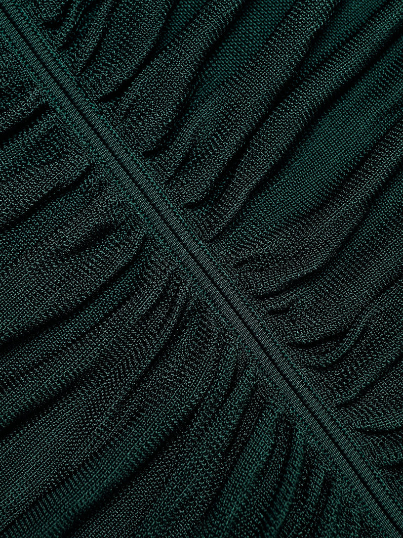 Viscose knit midi dress