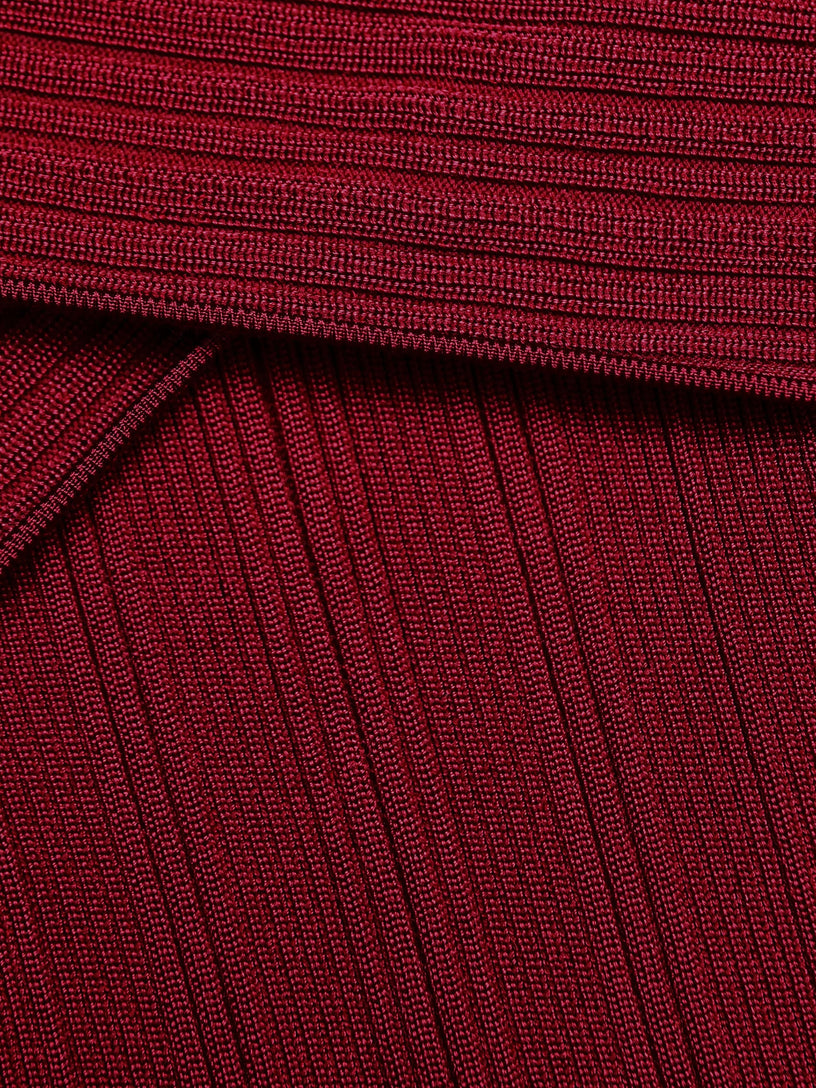 Mini dress in viscose knit