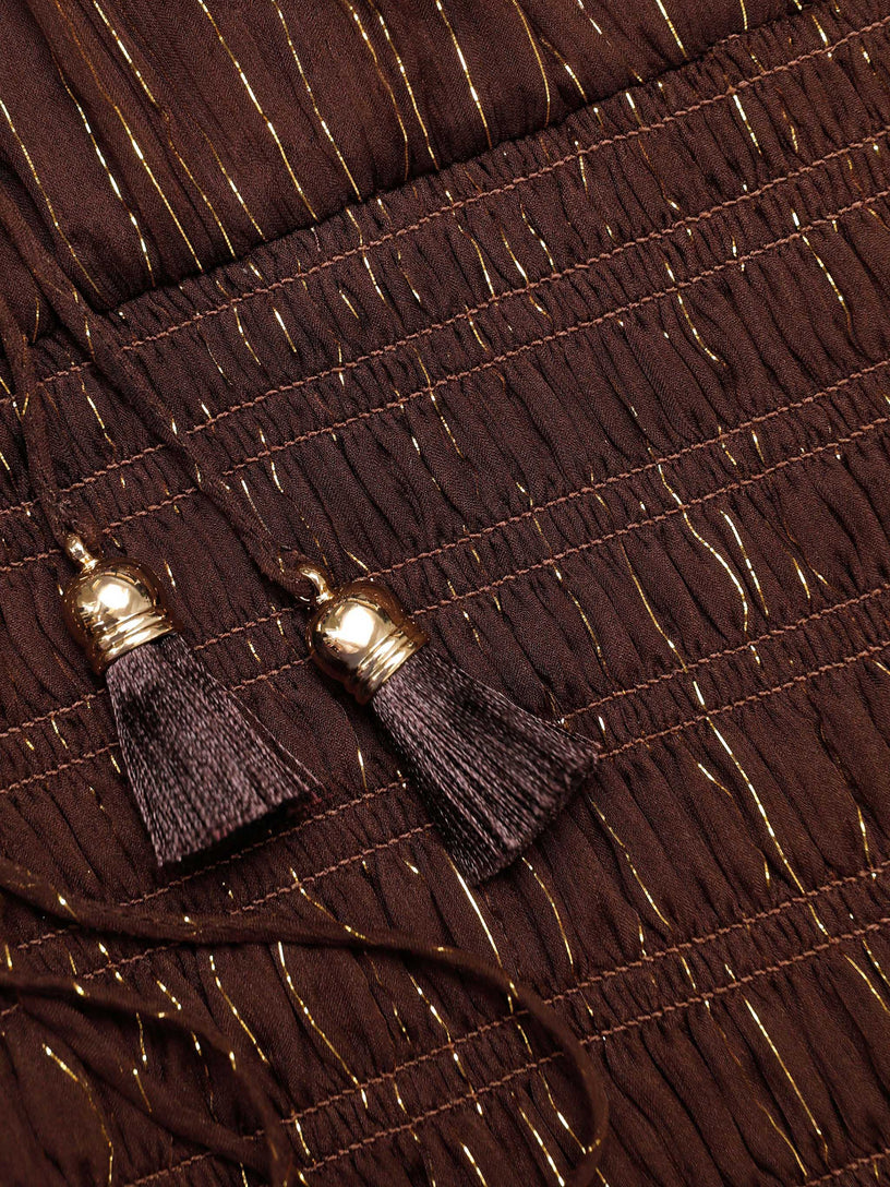 Georgette maxi dress