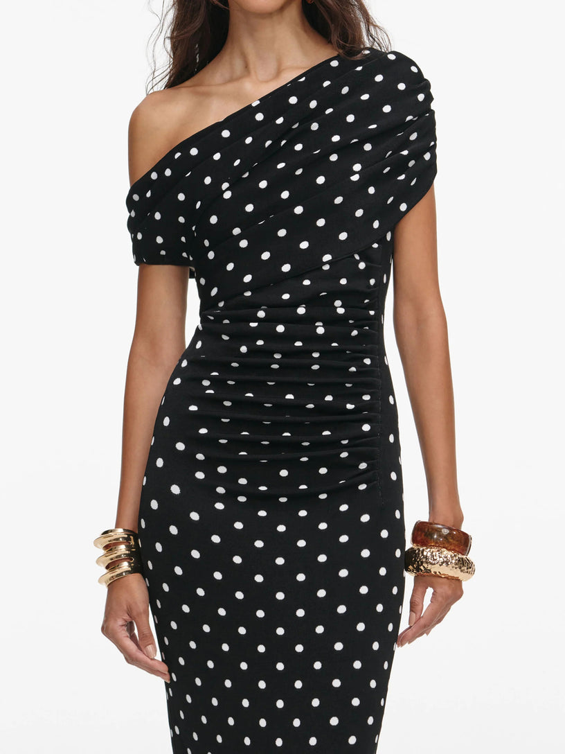 Sweetheart lace midi dress