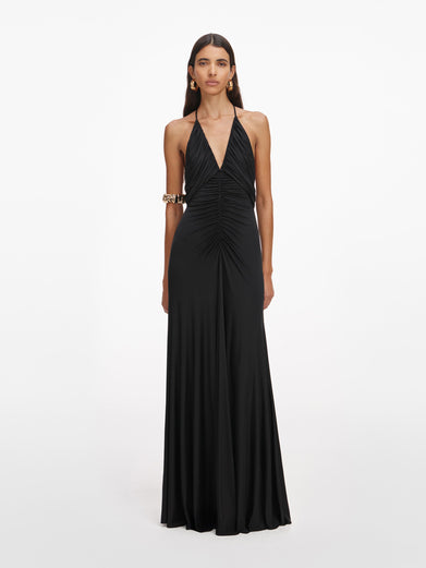 Long jersey dress