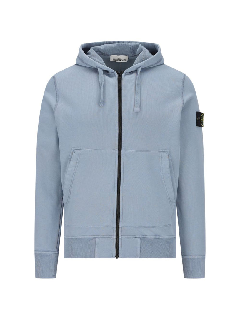 6100061 hooded zip-up sweatshirt