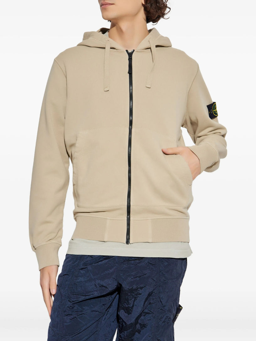 6100061 hooded zip-up sweatshirt