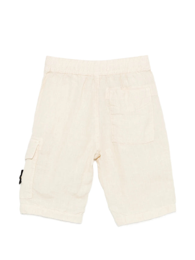 Linen Bermuda shorts