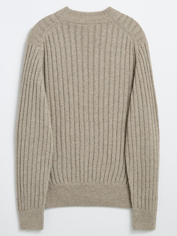 Maglia Moon in lino e cotone