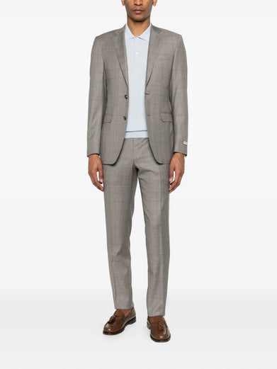 Polo shirt with cable knit