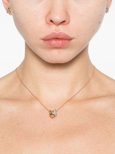 Icon Crystal Pavé Necklace and Earrings Gift Set