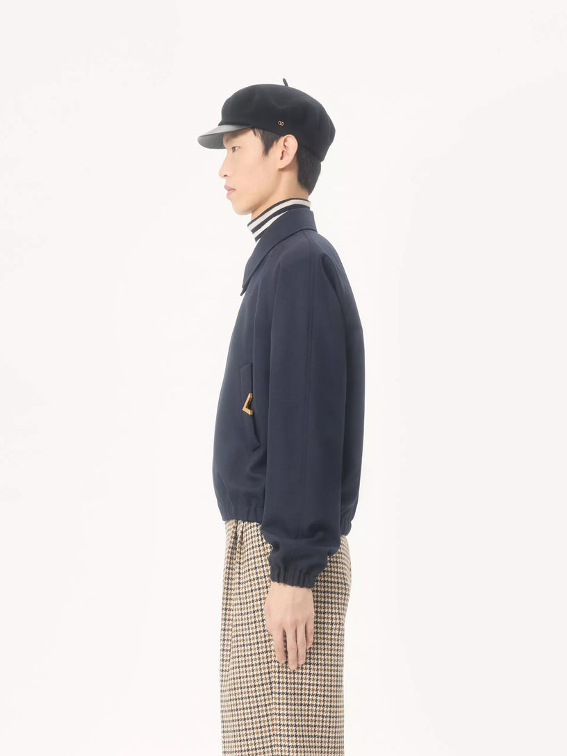 Valentino Nylon Bomber with Vgold