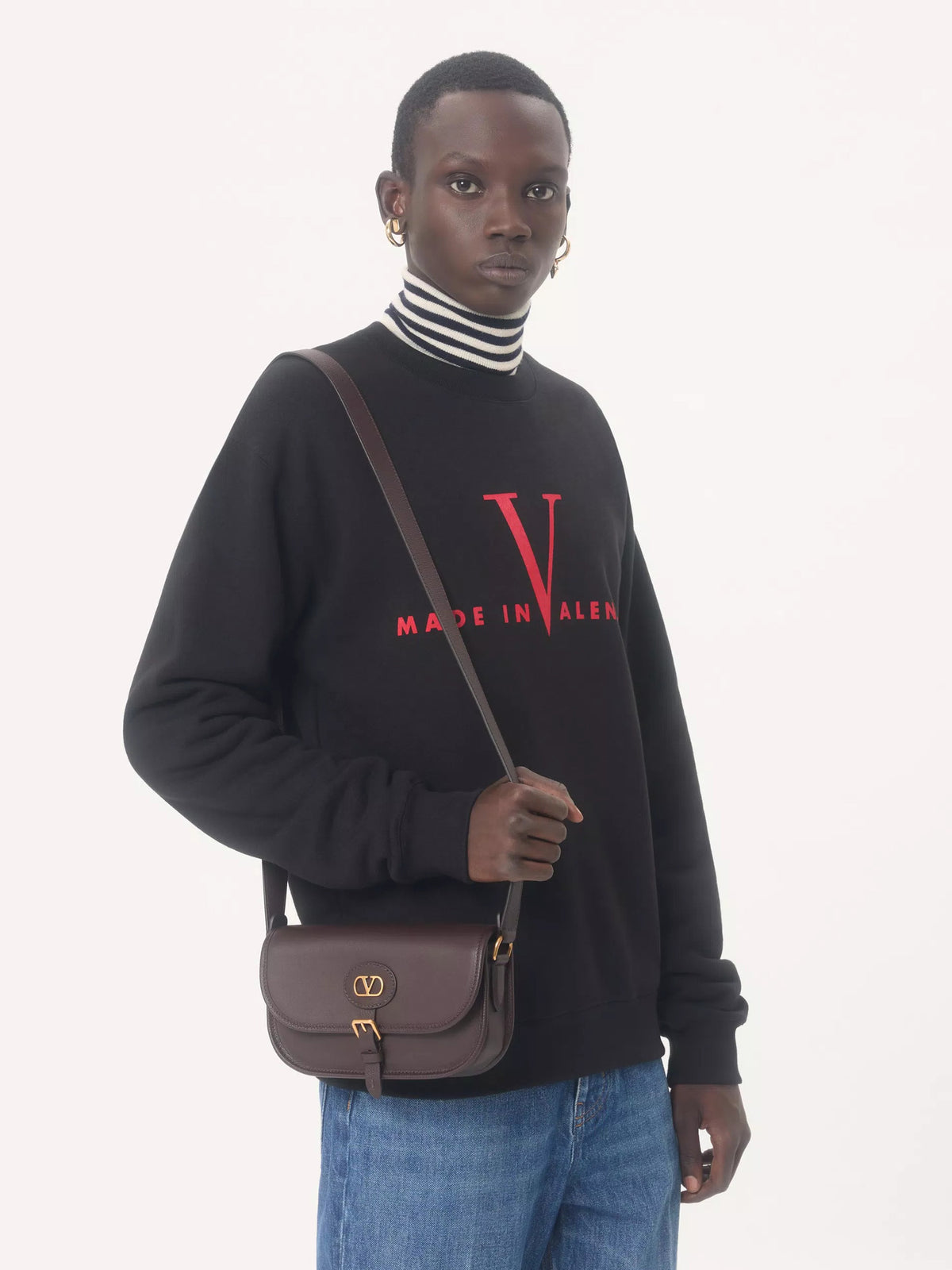 Sweatshirt with print made in Valentino