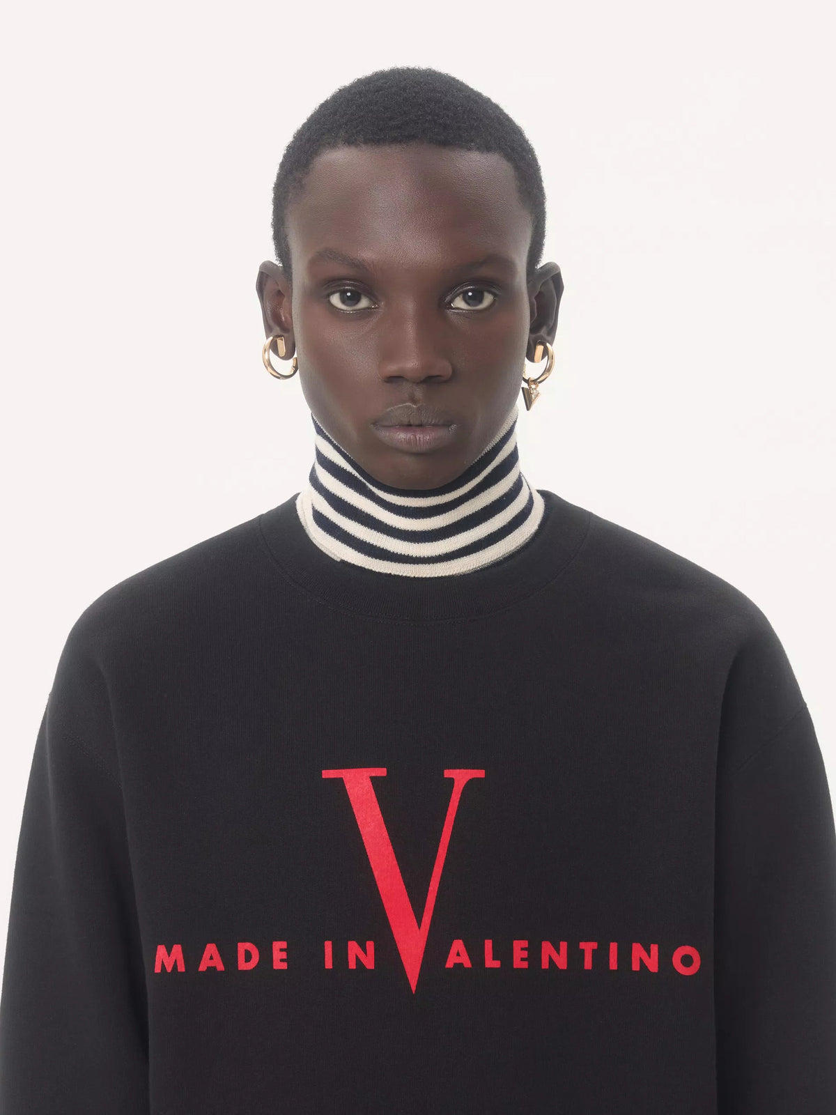 Sweatshirt with print made in Valentino