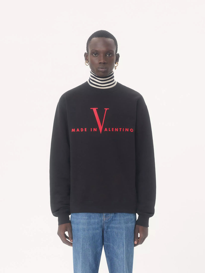 Sweatshirt with print made in Valentino