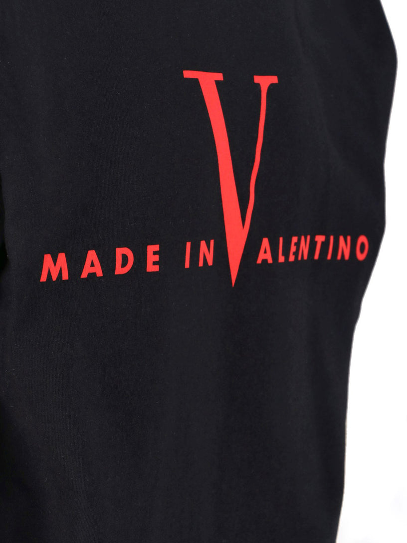 T-Shirt with Made In Valentino Print