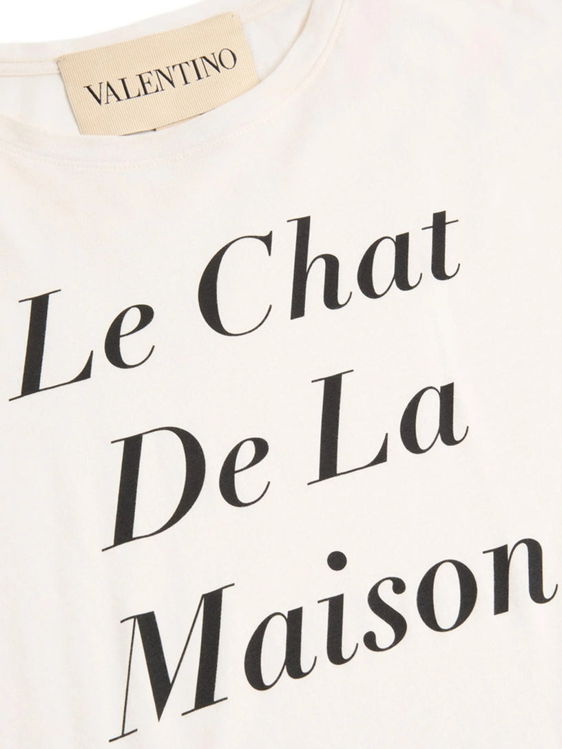 T-shirt with Le Chat De La Maison Icon Muse Anti Hero print