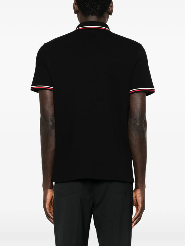 Polo Shirt With Vlogo Patch