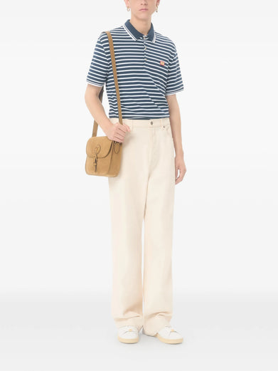 Polo Shirt With Vlogo Patch