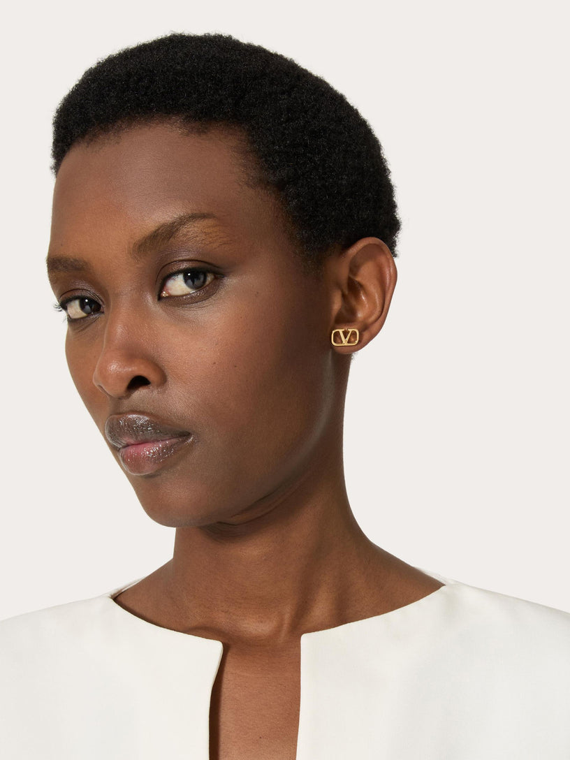 VLogo Signature Metal Earrings