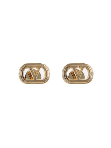 Ovalette Earrings in Metal