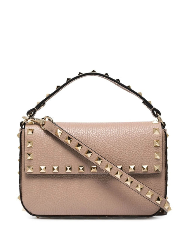 VLogo Signature Grainy Calfskin Wallet With Chain
