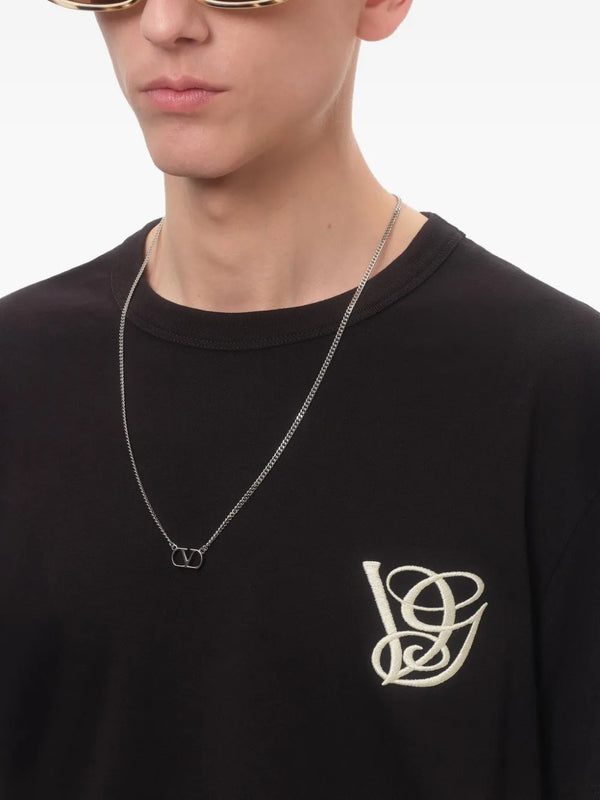 Valentino Garavani Vlogo Signature Metal Necklace
