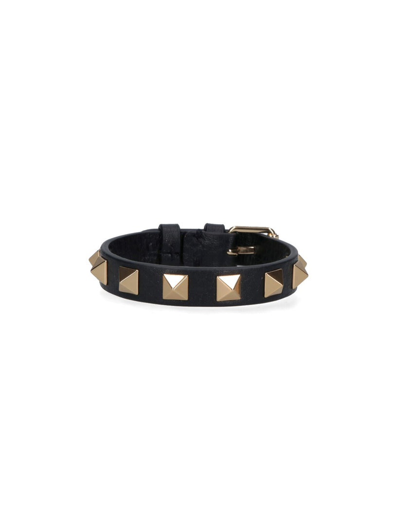 Rockstud Leather Bracelet