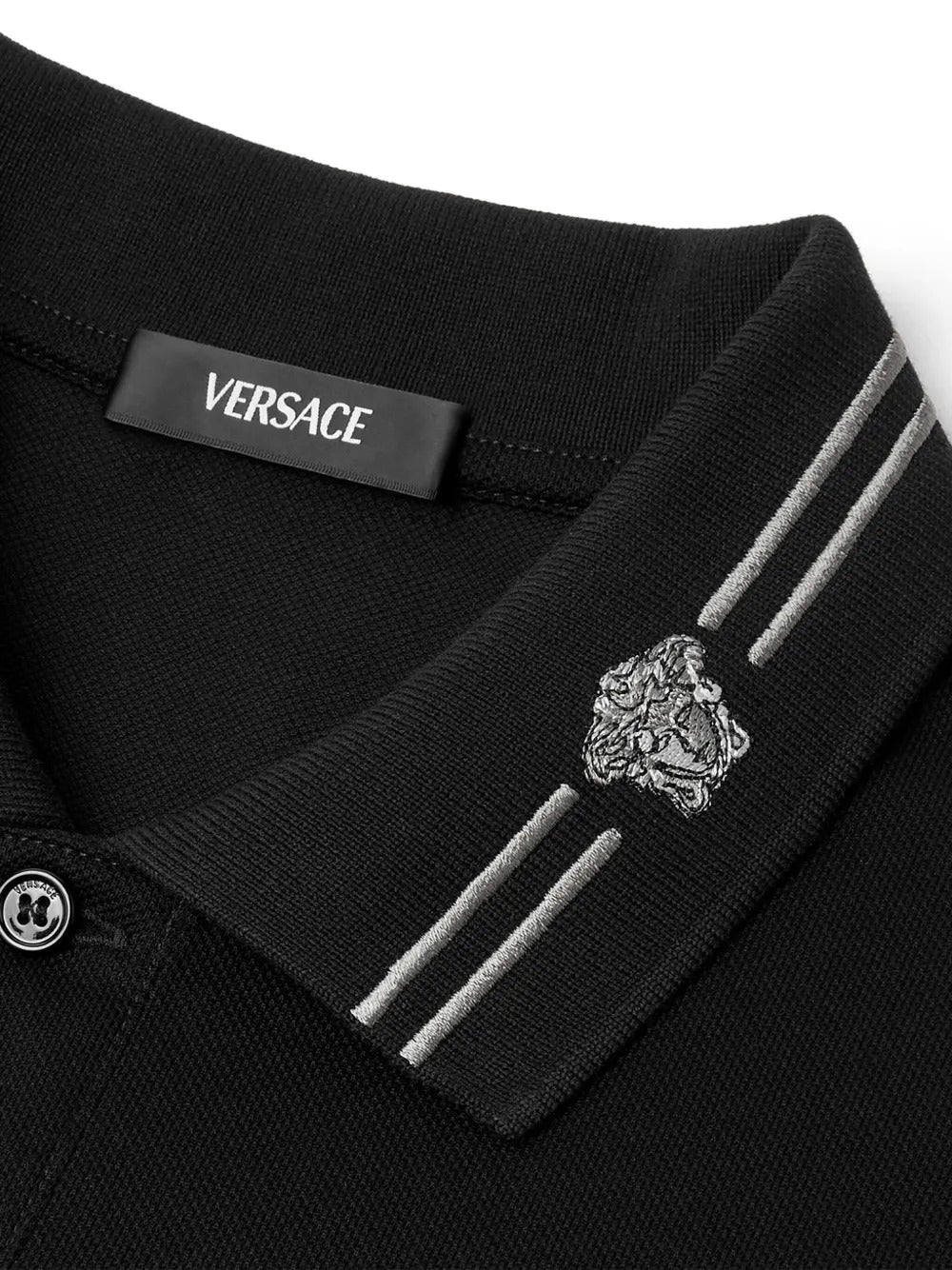 Embroidered Cotton Piqué Polo