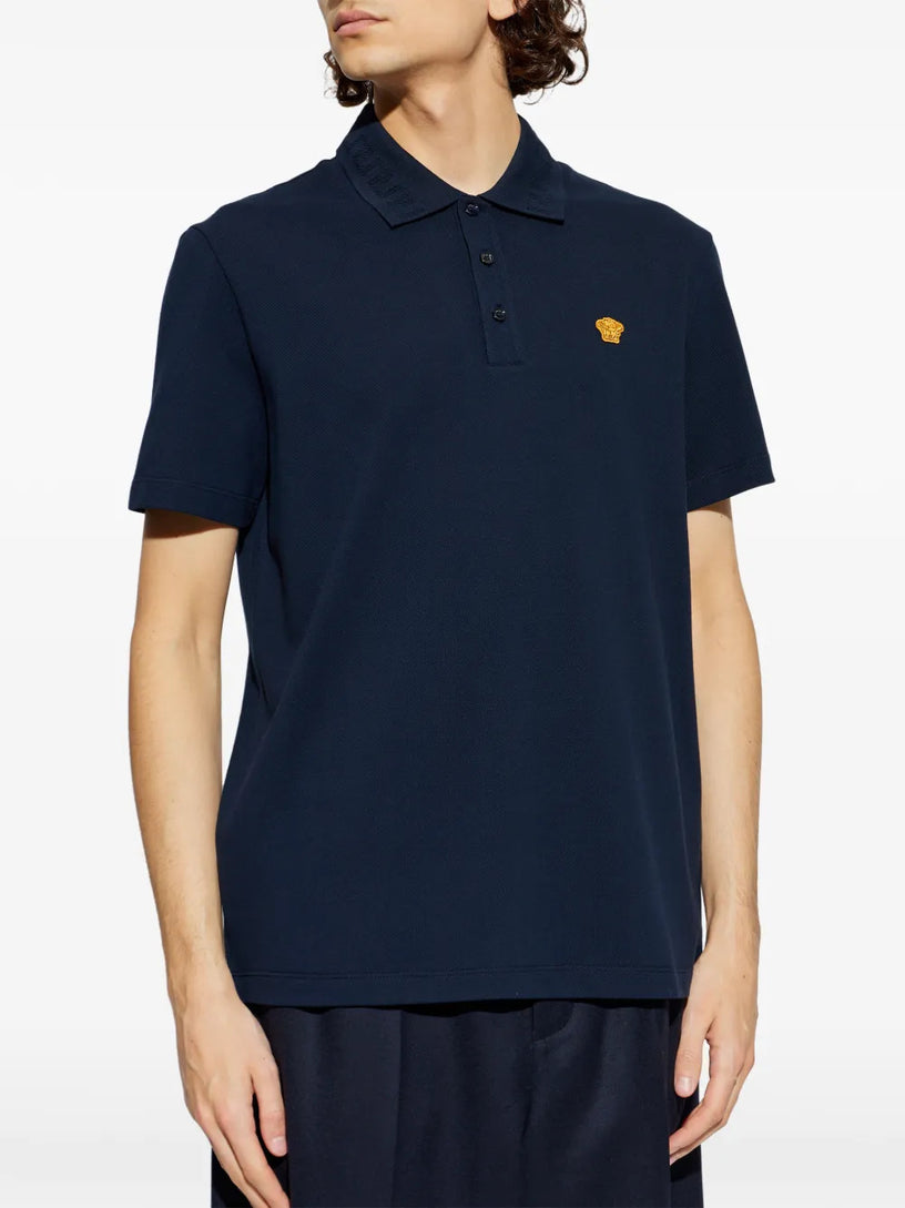 Embroidered Cotton Piqué Polo