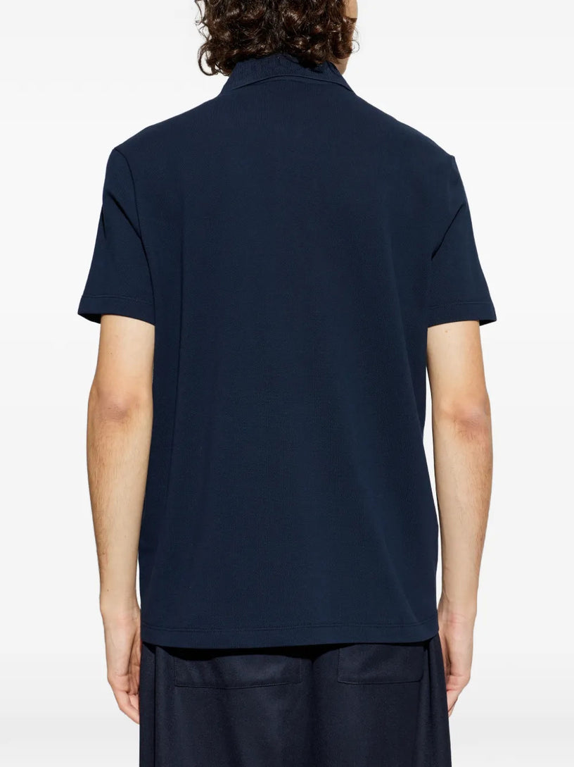 Embroidered Cotton Piqué Polo