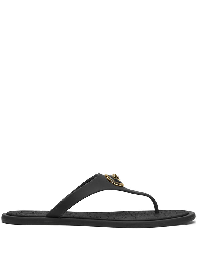 Alia Rubber Flat Sandals