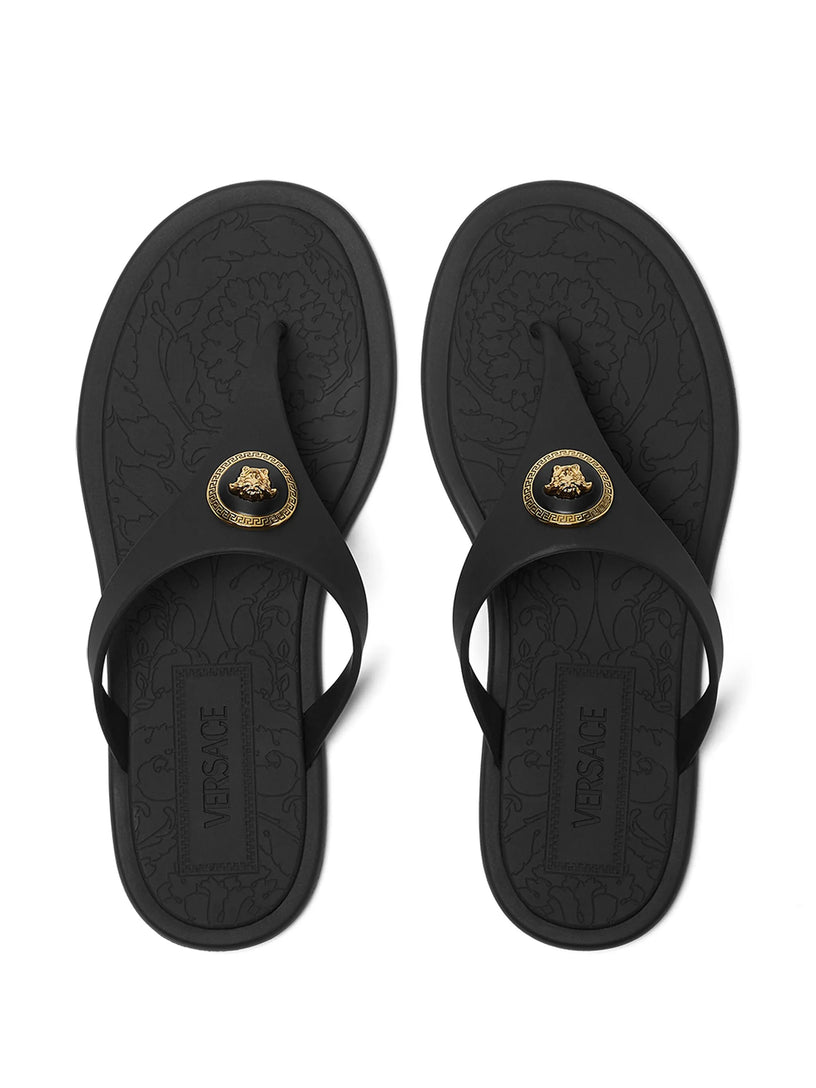 Alia Rubber Flat Sandals