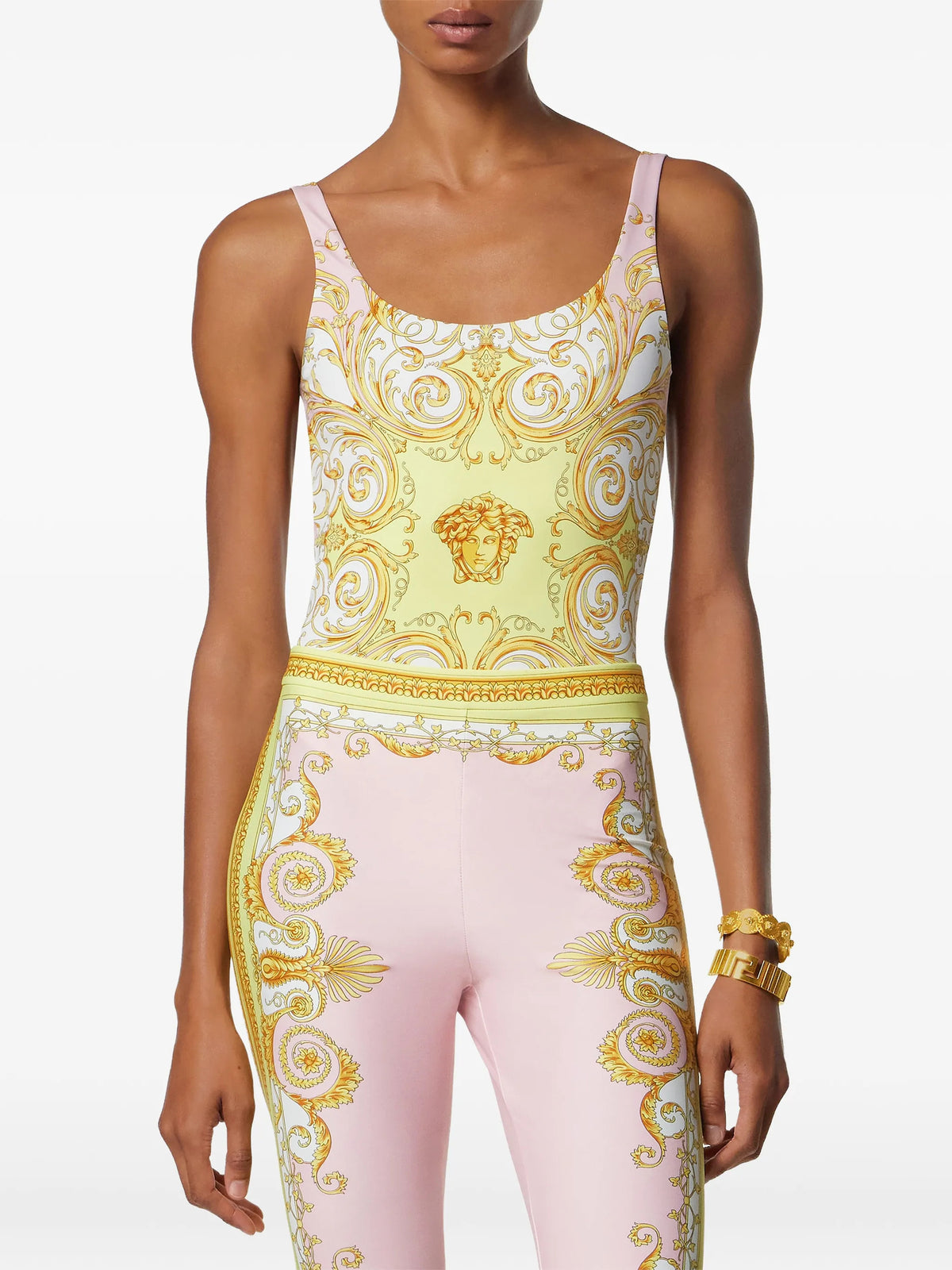 Printed One-Piece Swimsuit
