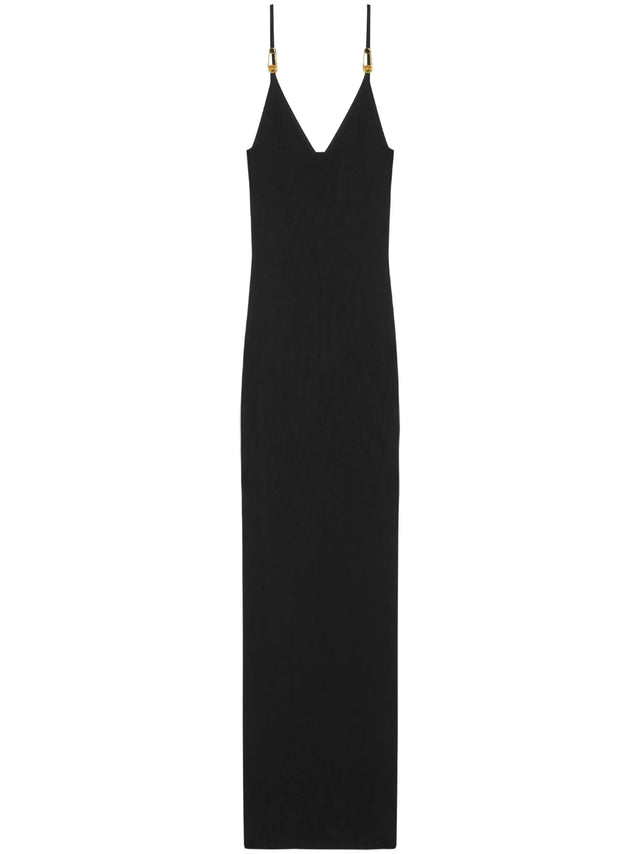 Viscose Knit Midi Dress