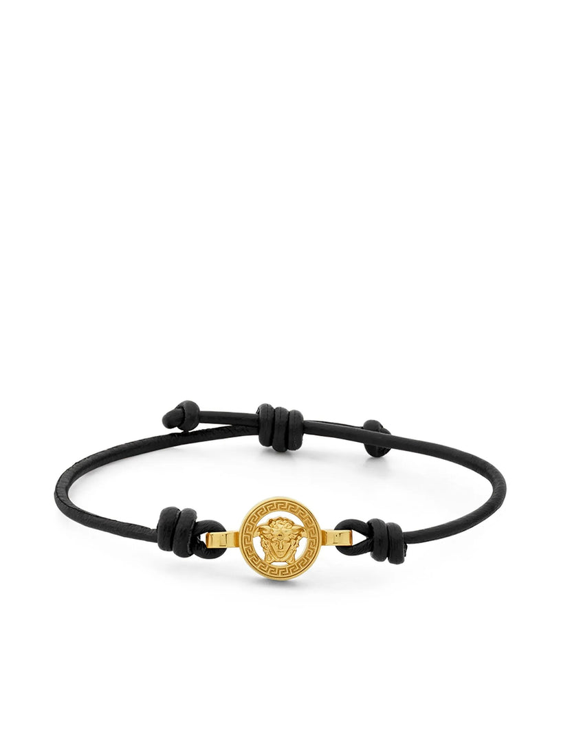 Medusa '95 Leather Bracelet