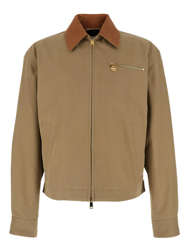 Cotton-Canvas Blouson