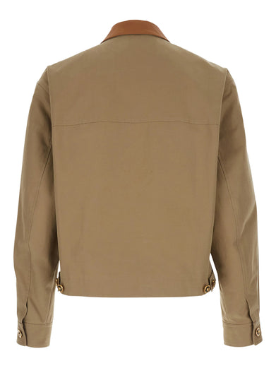 Cotton-Canvas Blouson