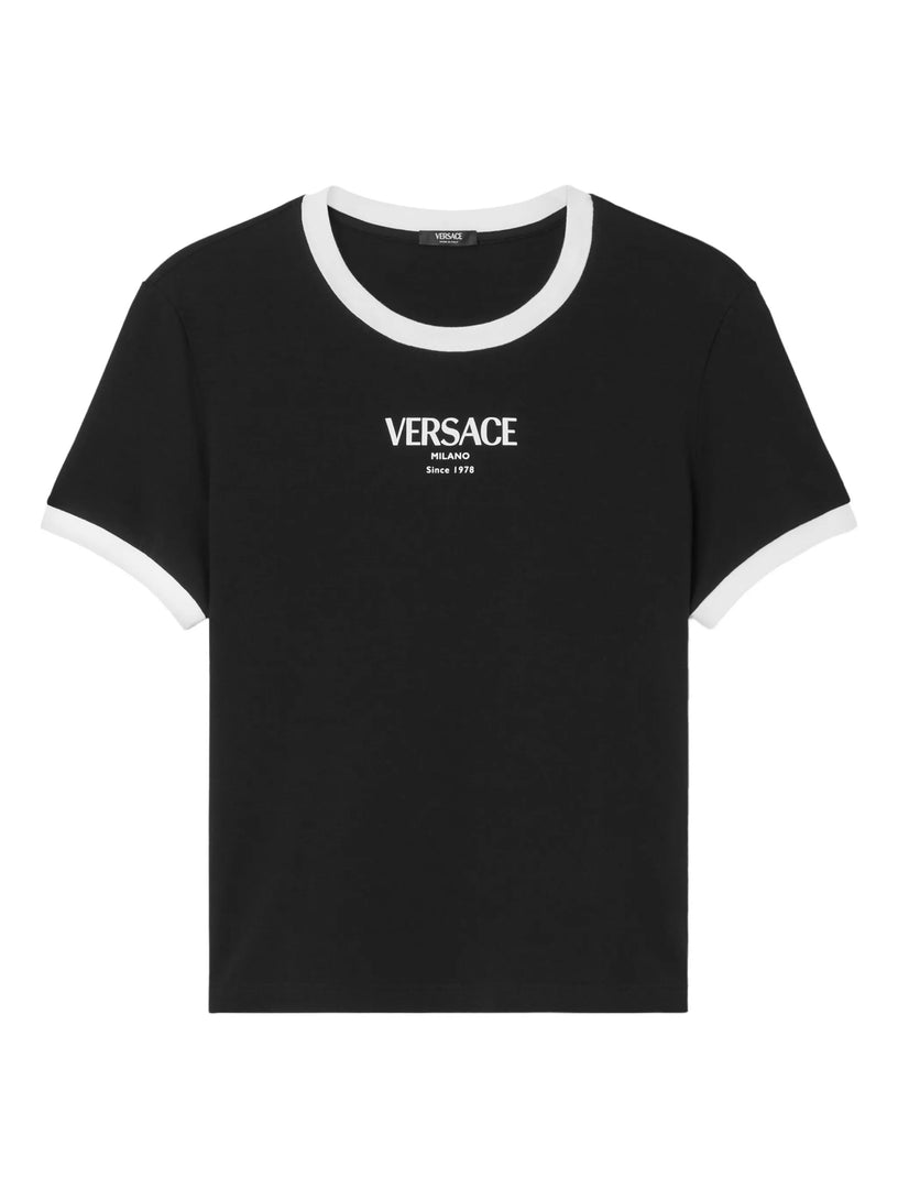 Stretch Viscose-Jersey T-Shirt