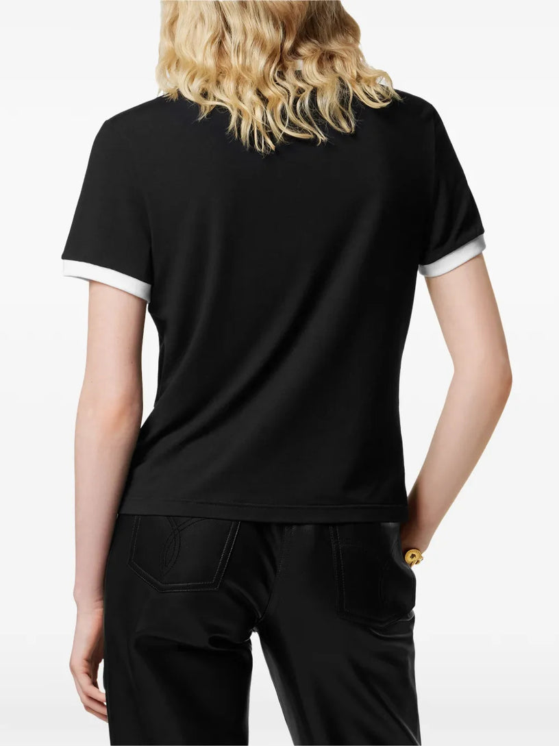 Stretch Viscose-Jersey T-Shirt
