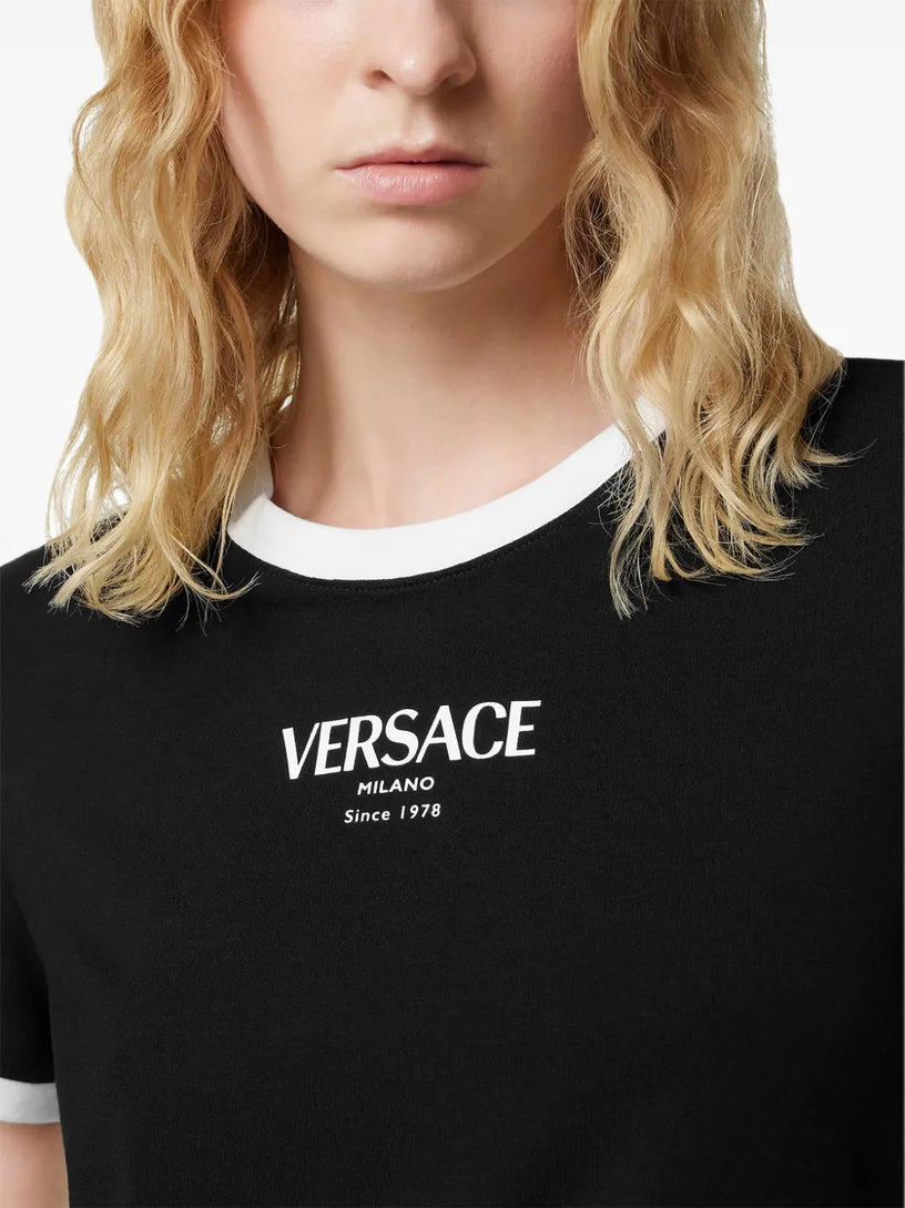 Stretch Viscose-Jersey T-Shirt
