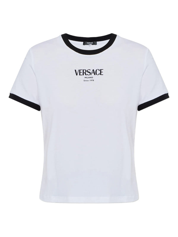 Stretch Viscose-Jersey T-Shirt
