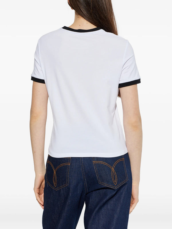 Stretch Viscose-Jersey T-Shirt