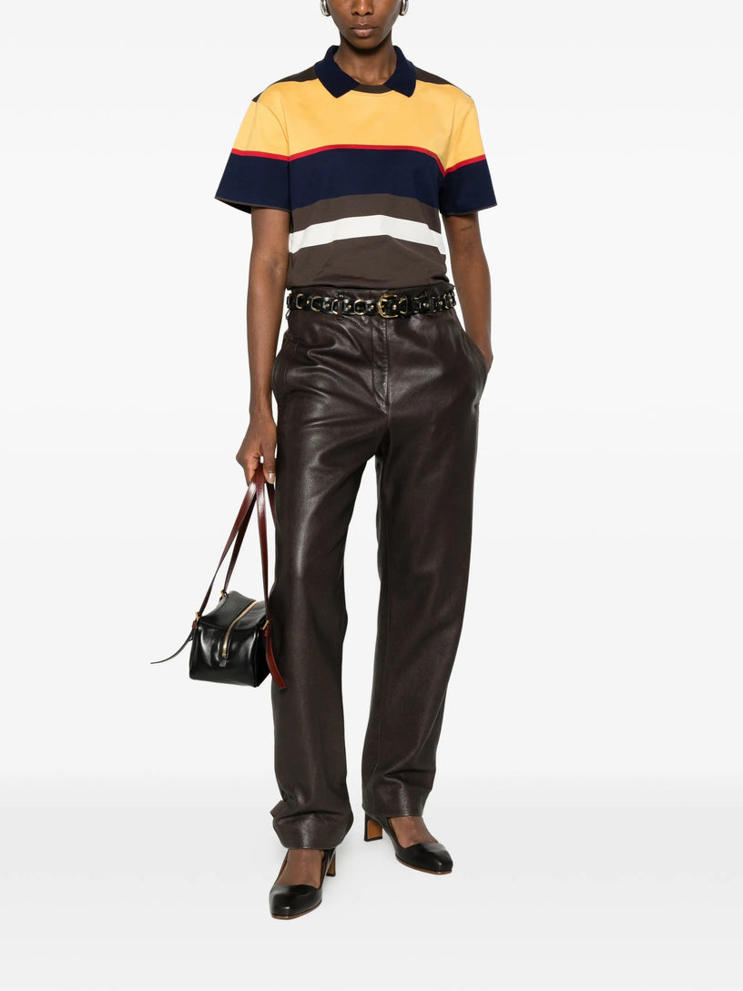 Striped Cotton-Jersey T-Shirt